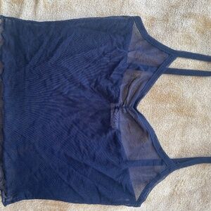 Mesh tank top